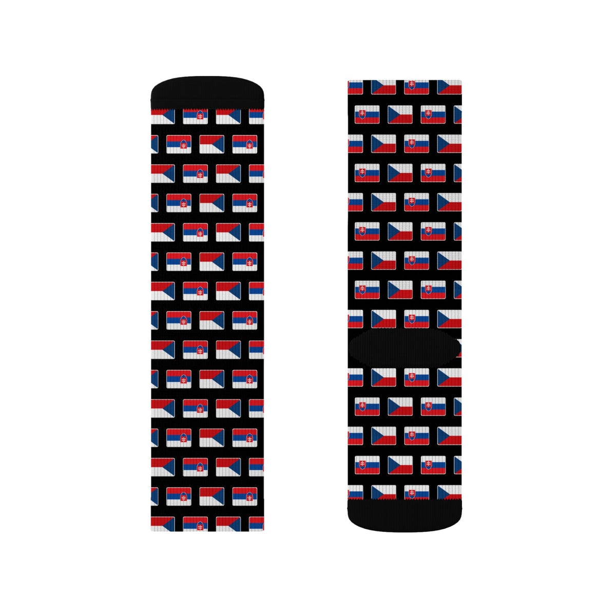 Czech/Slovak Mission Flag Socks