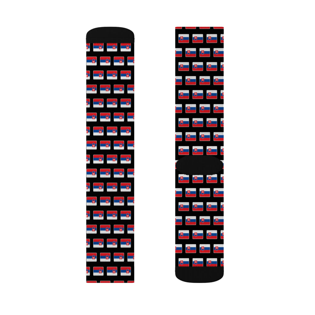 Slovakia Mission Flag Socks