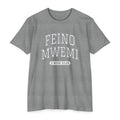 Press Forward shirt in Chuukese on Dark Heather Grey: “FEINO MWEMI”, 2 Nifai 31:20