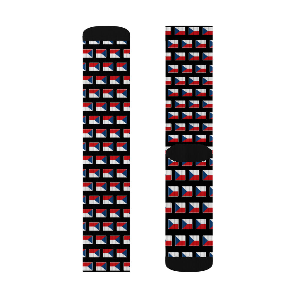 Czech Republic Mission Flag Socks