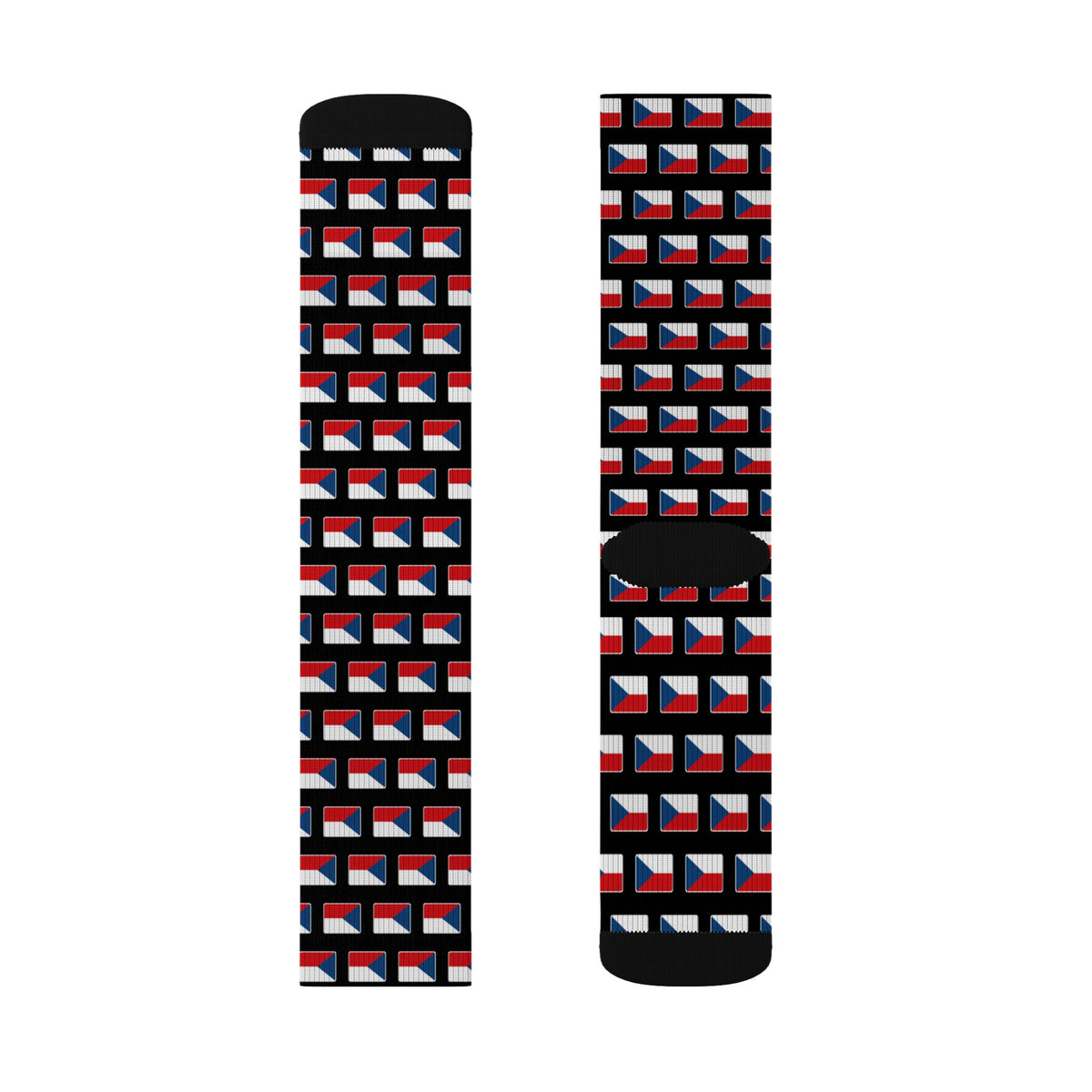 Czech Republic Mission Flag Socks