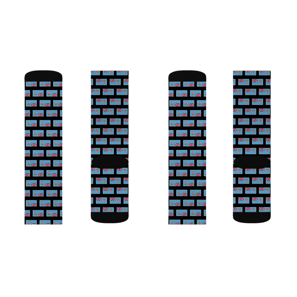 Fiji Mission Flag Socks