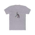 Philippines Cebu Mission Heart Map shirt in Heather Grey: Philippines outline with a red heart, front view