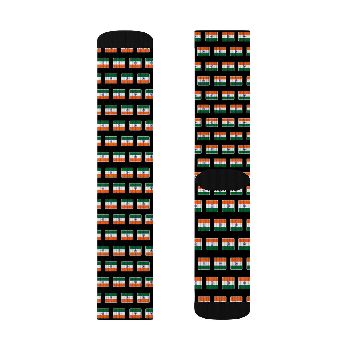 India Mission Flag Socks