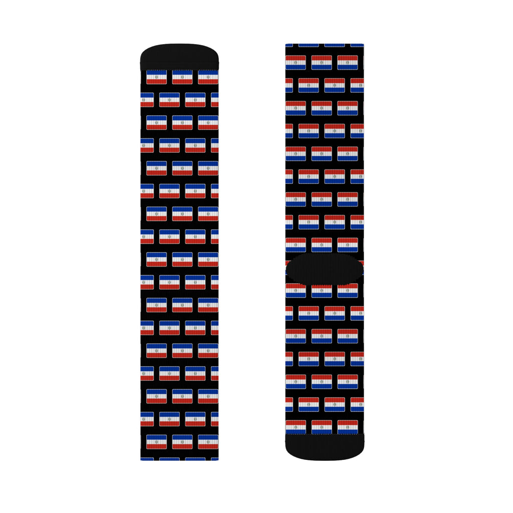 Paraguay Mission Flag Socks