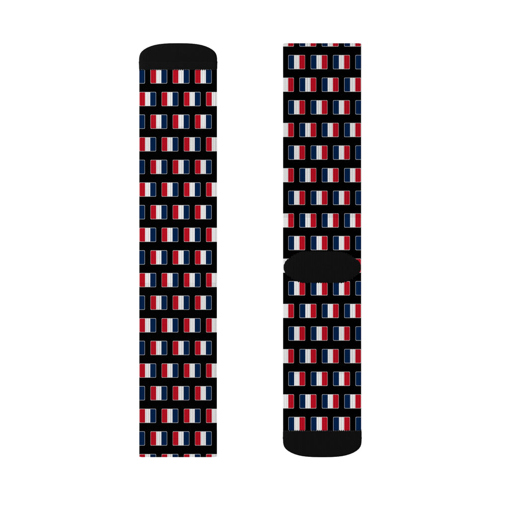 France Mission Flag Socks
