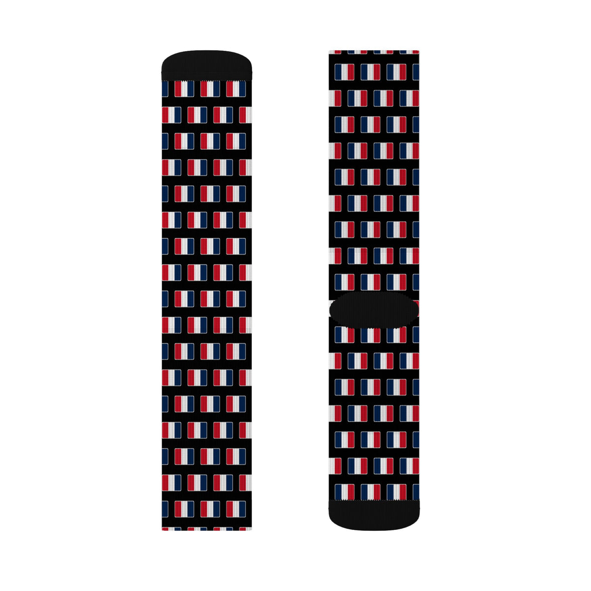 France Mission Flag Socks