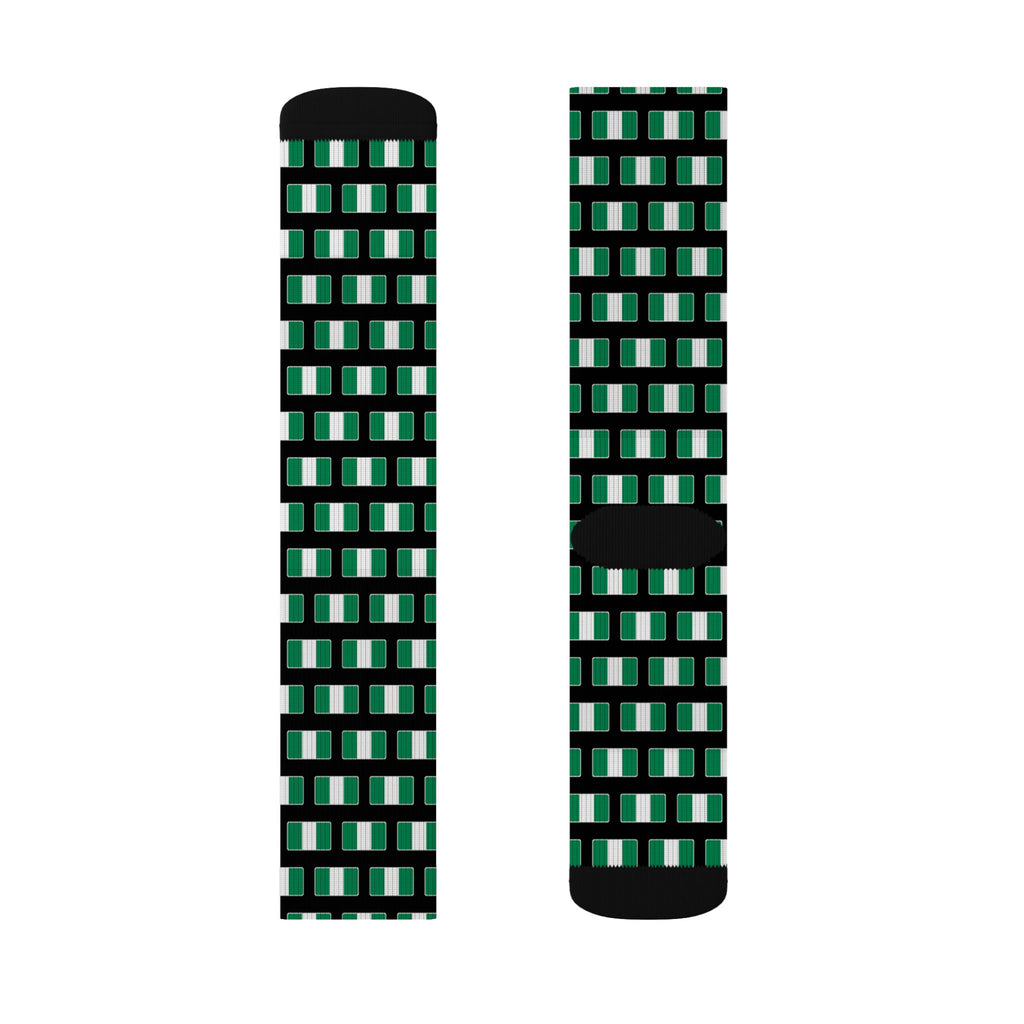 Nigeria Mission Flag Socks