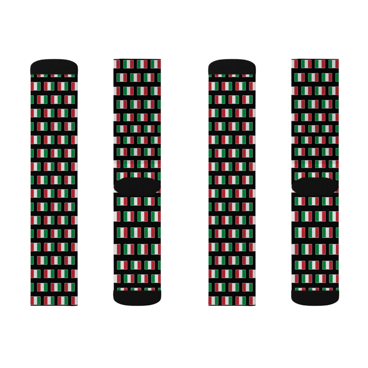 Italy Mission Flag Socks