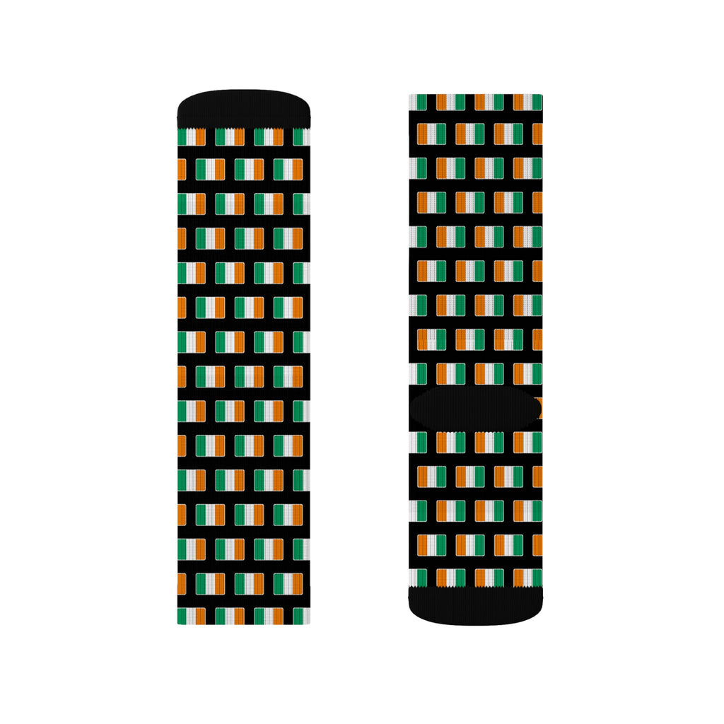 Cote d'Ivoire Mission Flag Socks