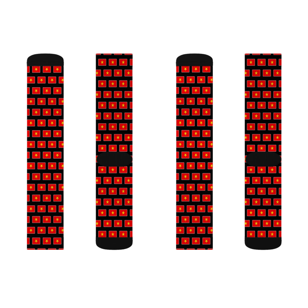 Vietnam Mission Flag Socks