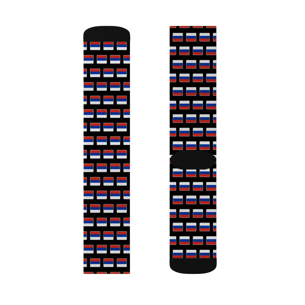 Russia Mission Flag Socks