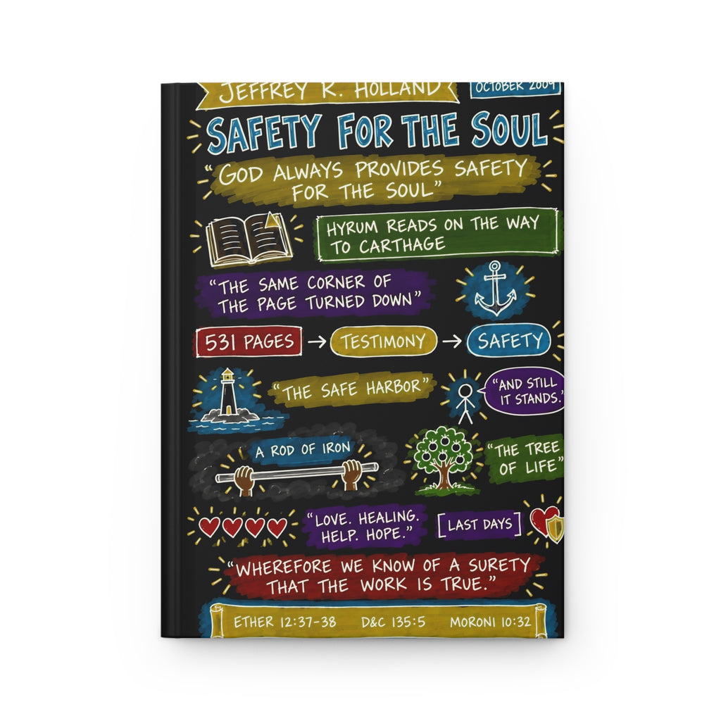 Safety for the Soul Sketch Note Journal — Jeffrey R. Holland
