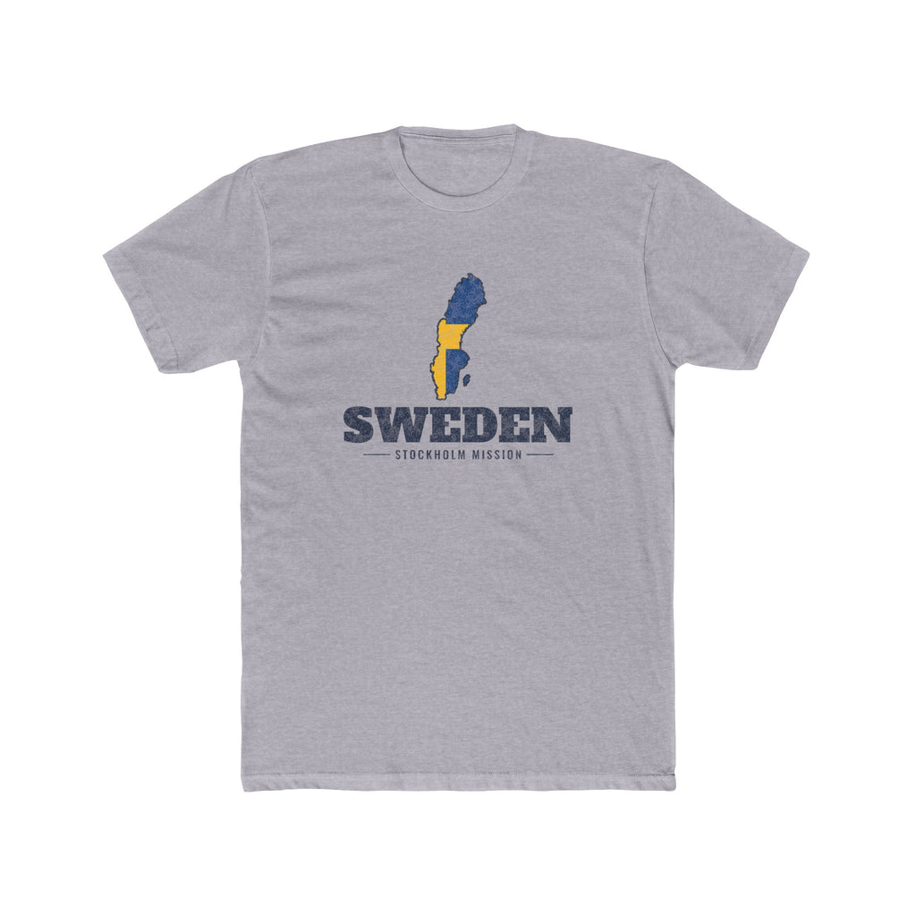 Sweden Stockholm Mission Flag Map Shirt