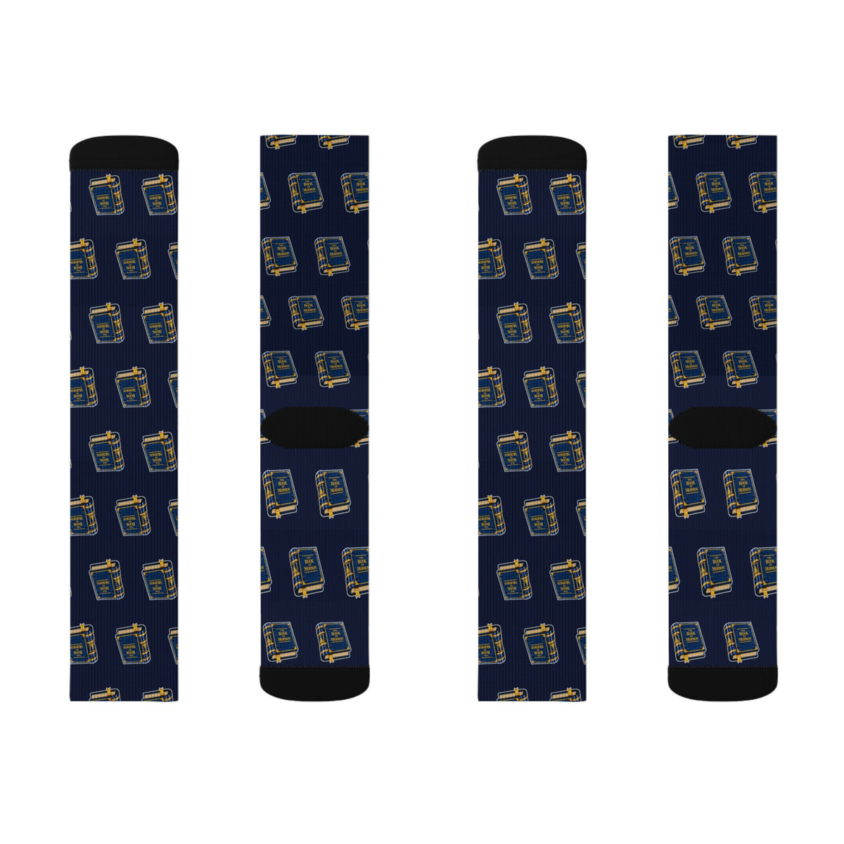 Book of Mormon Brick crew socks by Weak Things view 4
