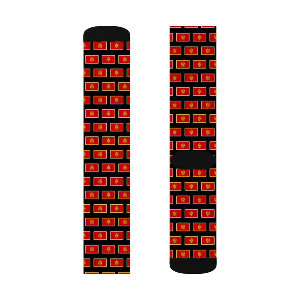 Montenegro Mission Flag Socks
