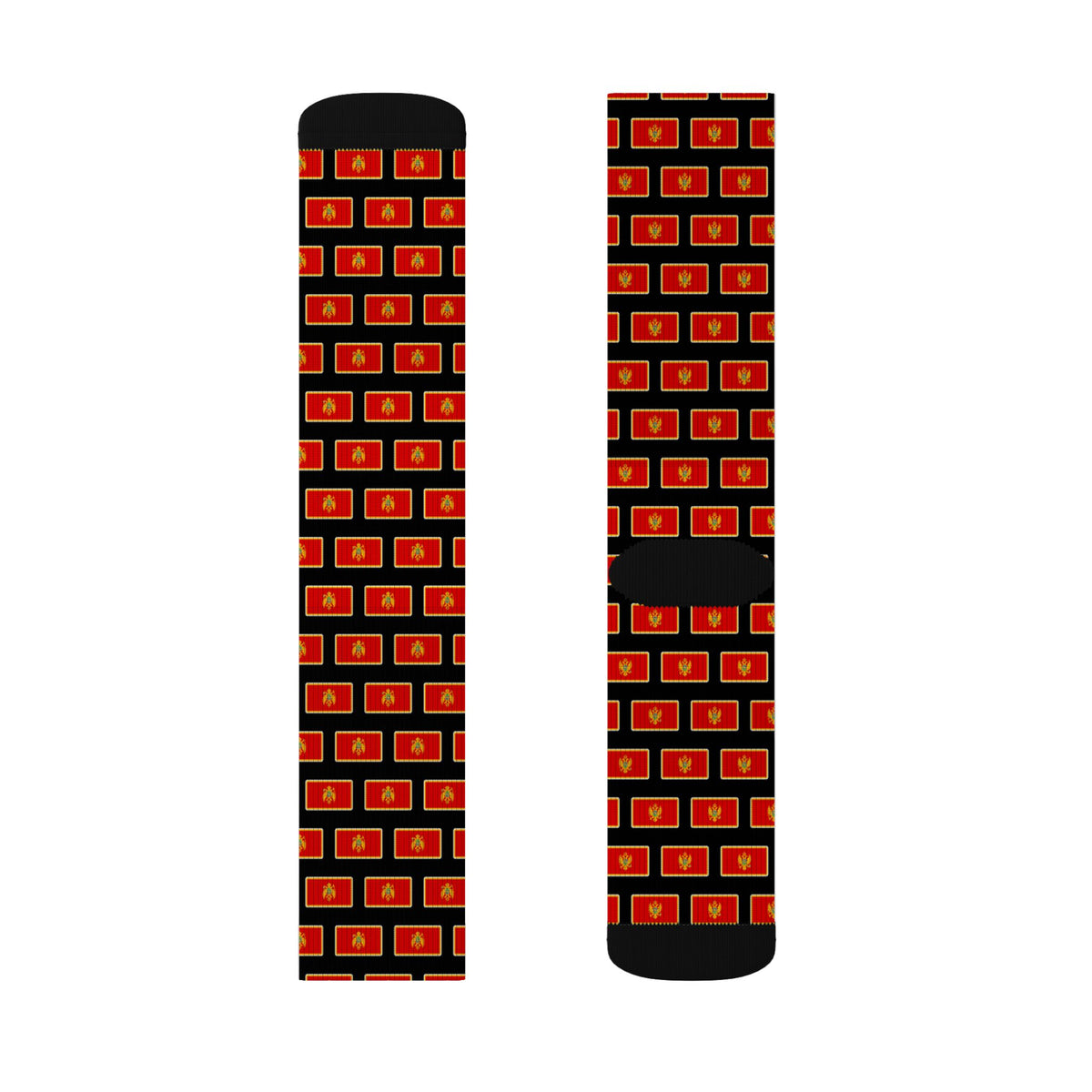 Montenegro Mission Flag Socks