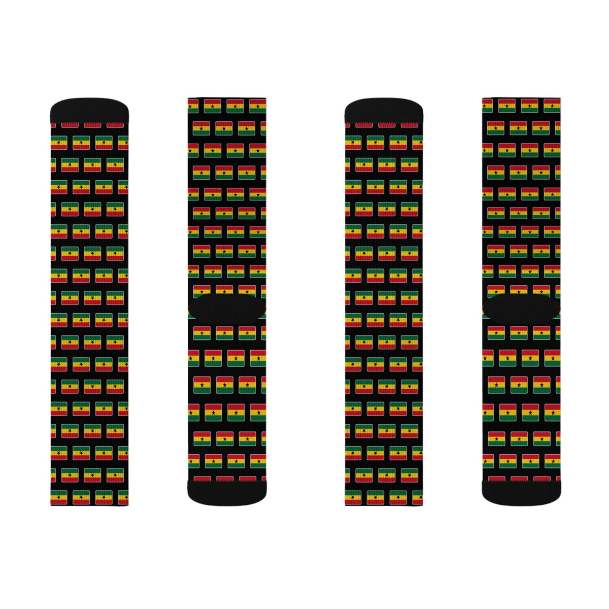 Ghana Mission Flag Socks