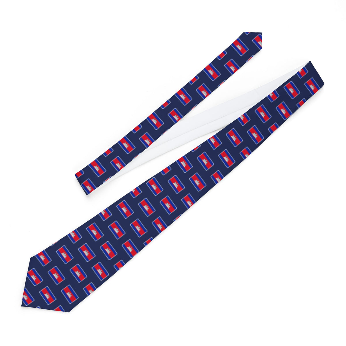 Cambodia Mission Flag Tie