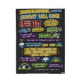 Sunday Will Come Sketch Note Plush Blanket — Joseph B. Wirthlin