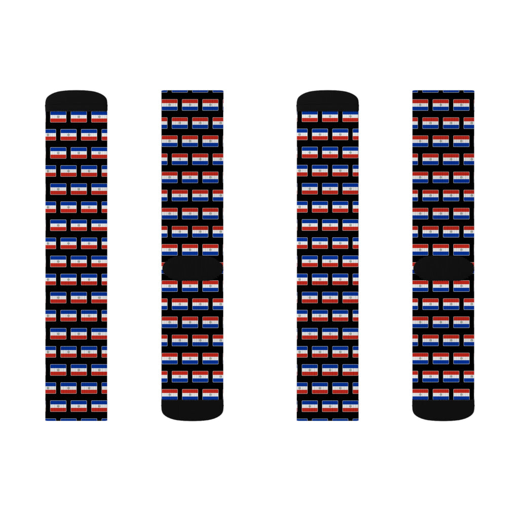 Paraguay Mission Flag Socks