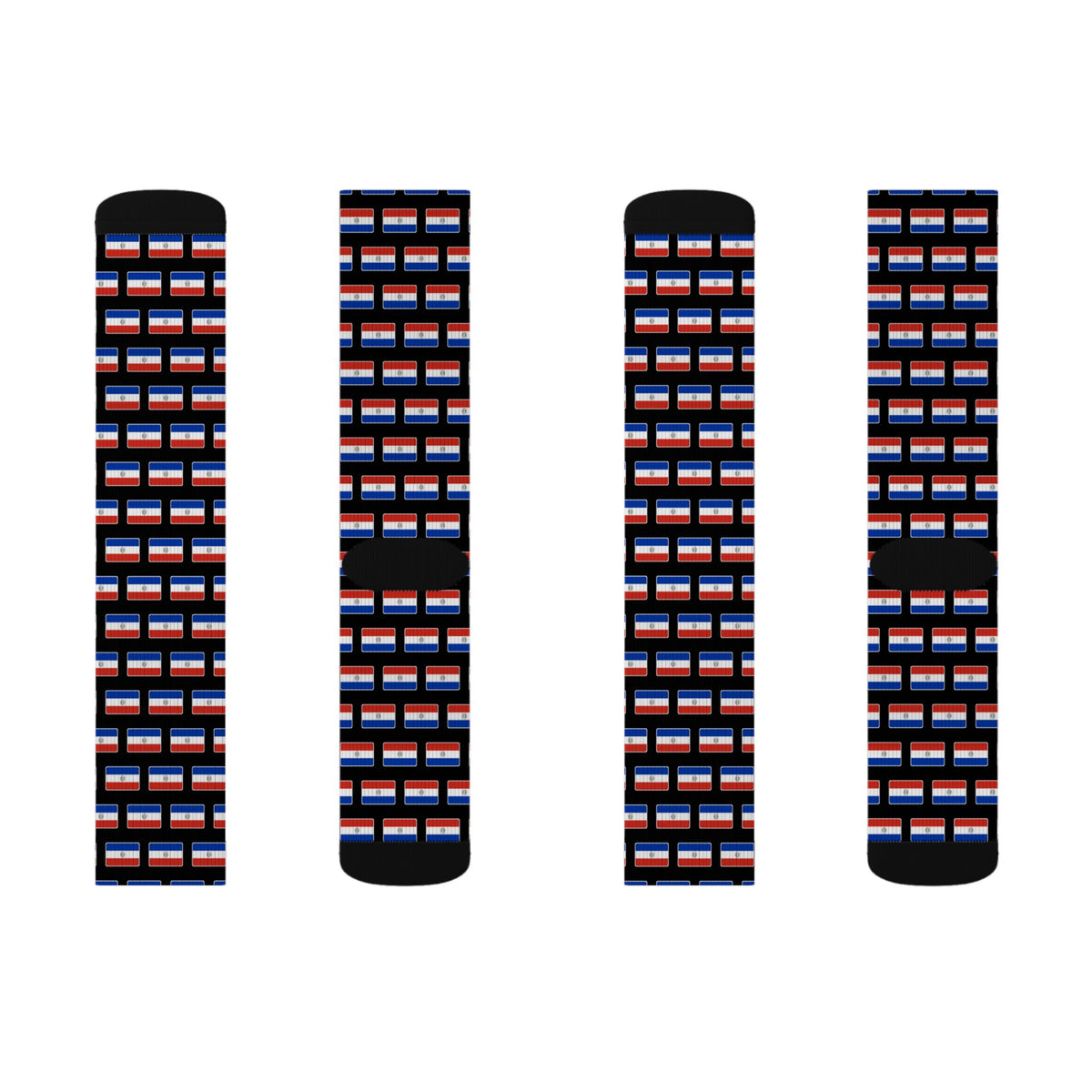 Paraguay Mission Flag Socks