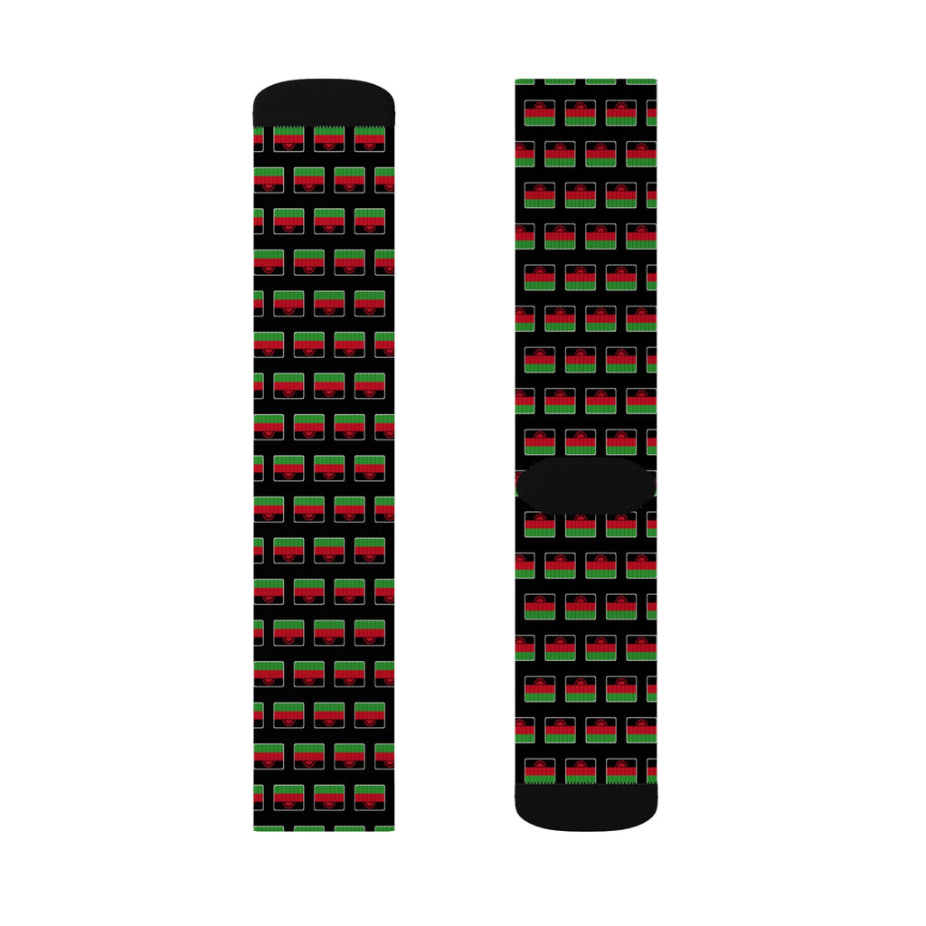 Malawi Mission Flag Socks