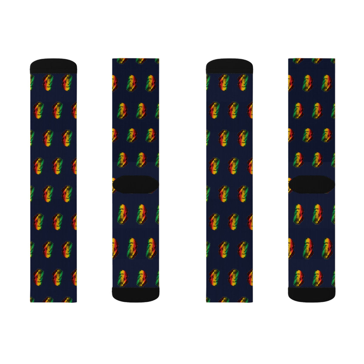 Brigham Young Every Little Thing Gonna Be Alright crew socks by Weak Things view 4
