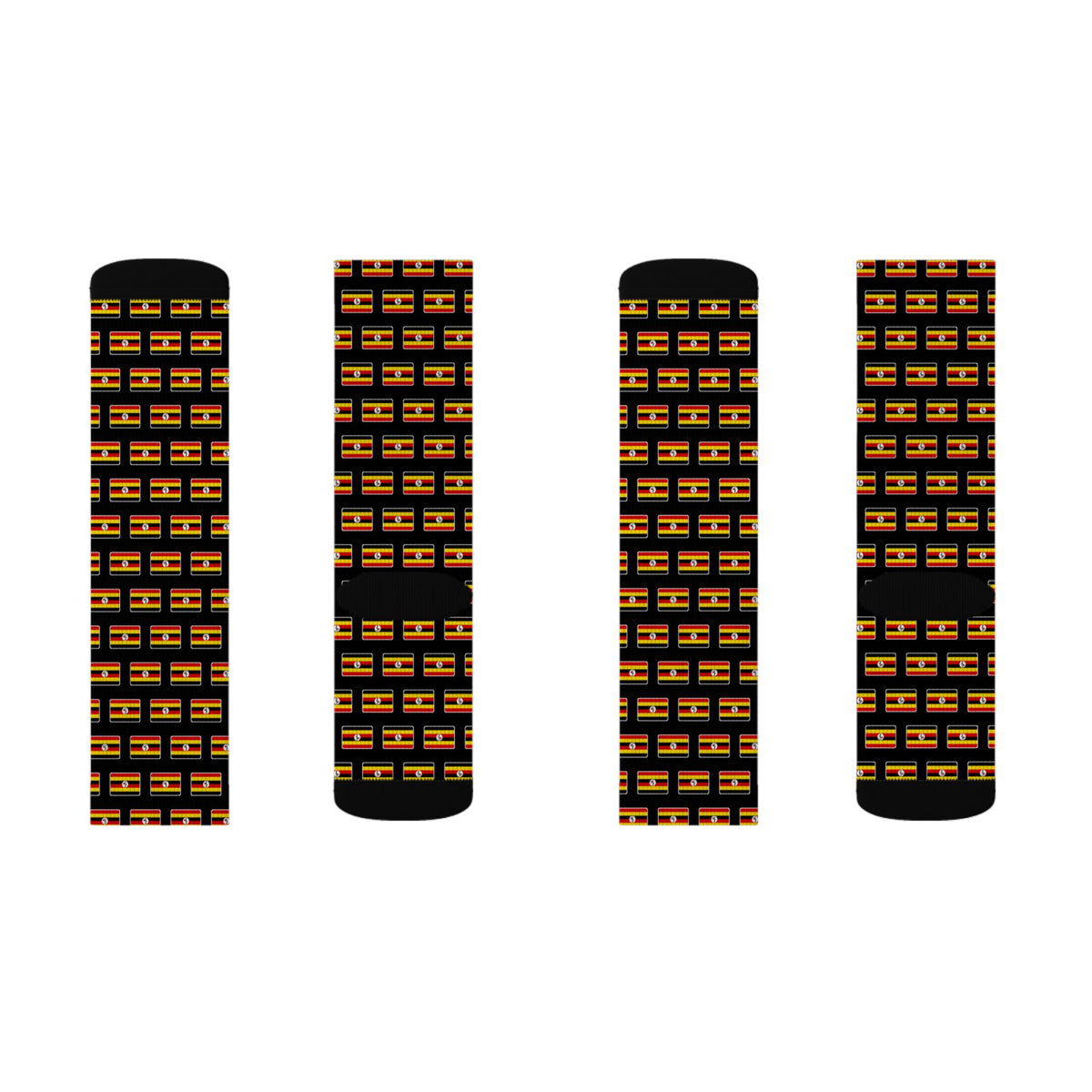 Uganda Mission Flag Socks