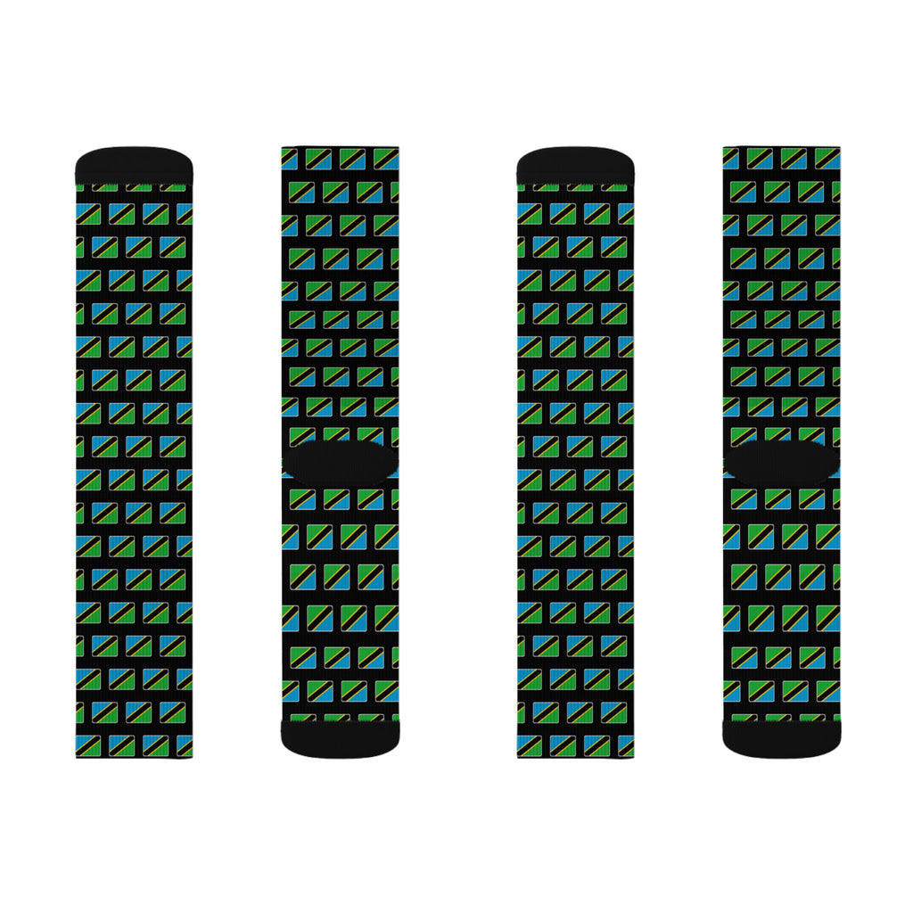 Tanzania Mission Flag Socks