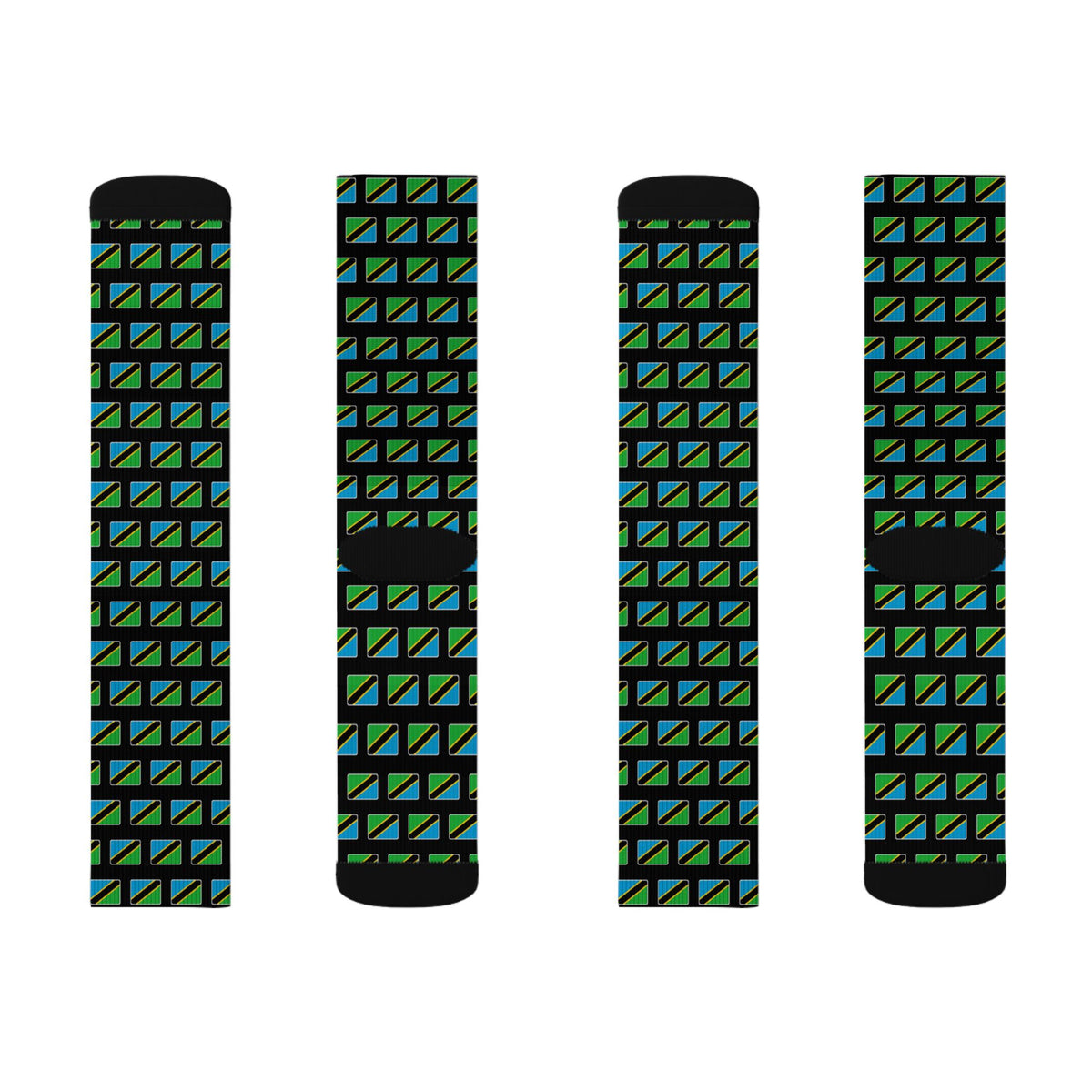 Tanzania Mission Flag Socks