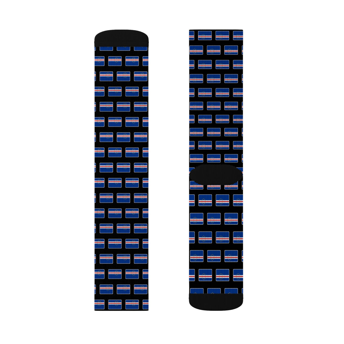 Cape Verde Mission Flag Socks