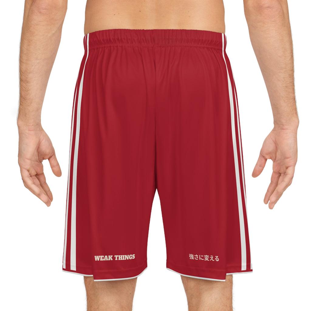 Japan Tokyo South Mission Basketball Shorts, worn, back view