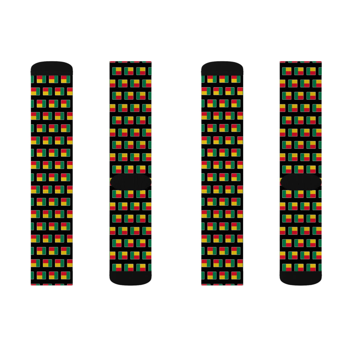 Benin Mission Flag Socks