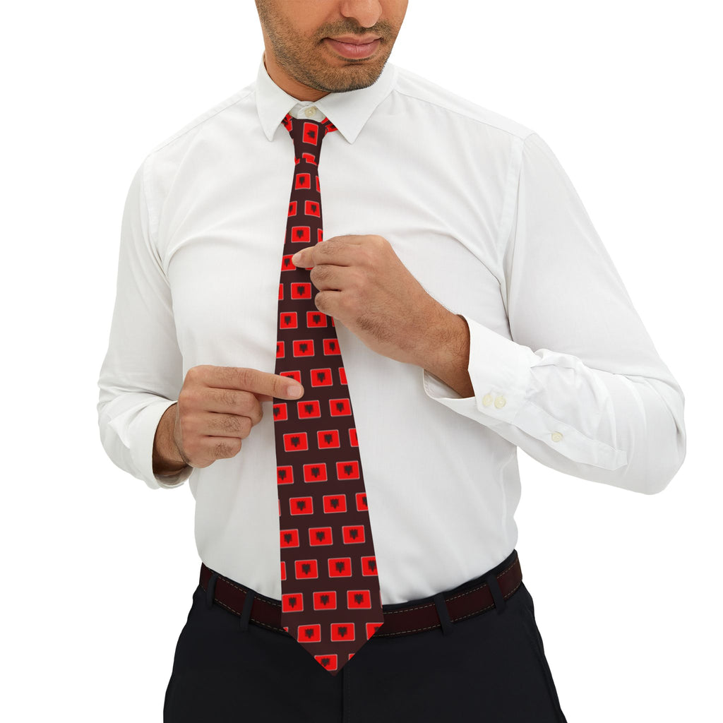 Albania Mission Flag Tie