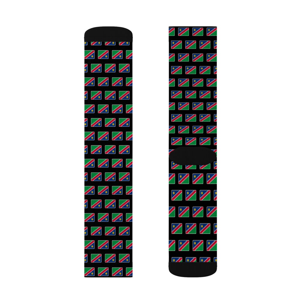 Namibia Mission Flag Socks