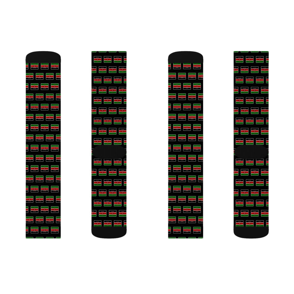 Kenya Mission Flag Socks