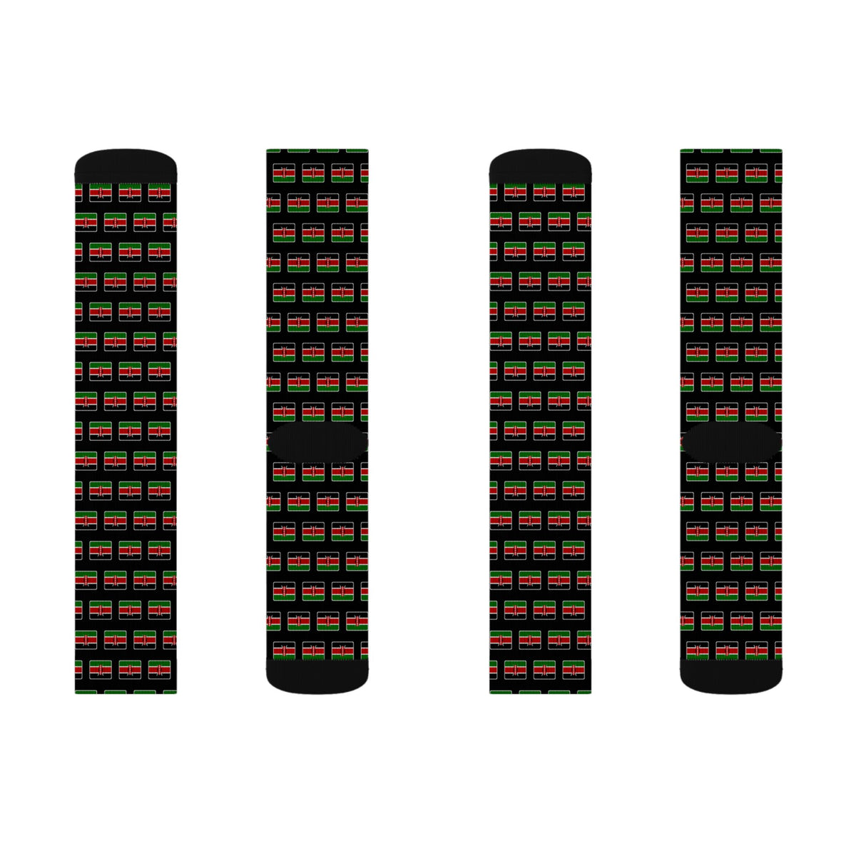 Kenya Mission Flag Socks