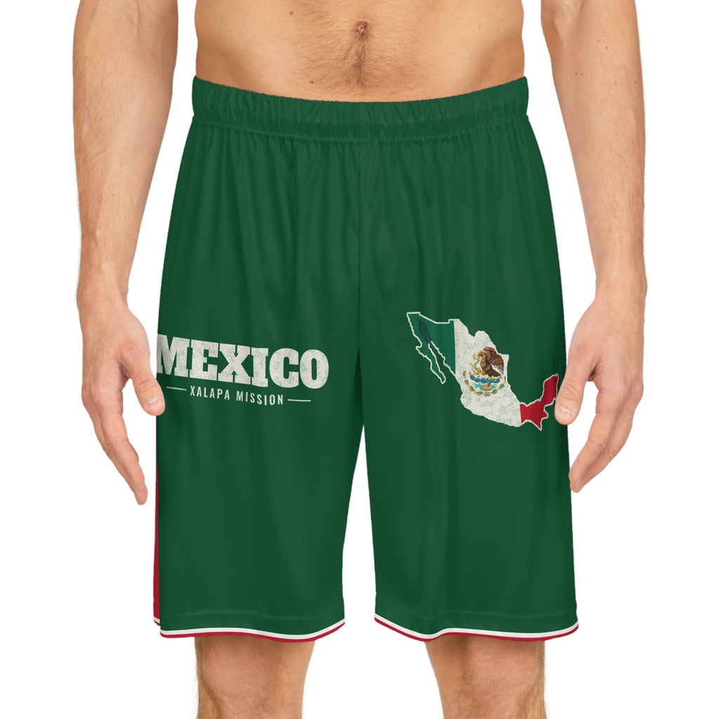 Mexico Xalapa Mission Basketball Shorts