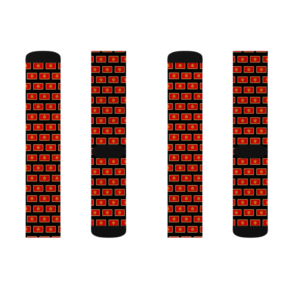 Montenegro Mission Flag Socks