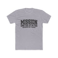 Washington Yakima Mission T-Shirt in Heather Grey, front view