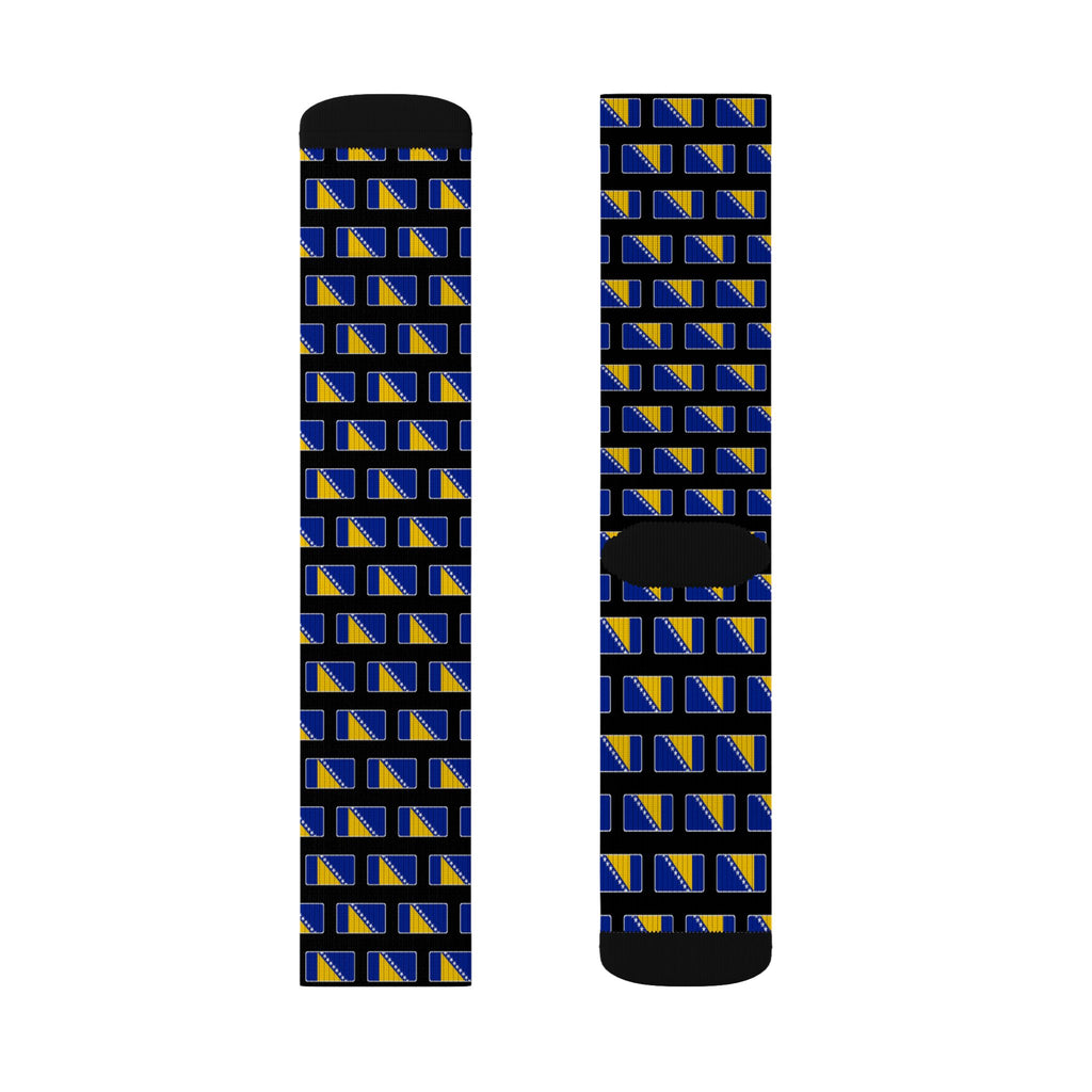 Bosnia and Herzegovina Mission Flag Socks