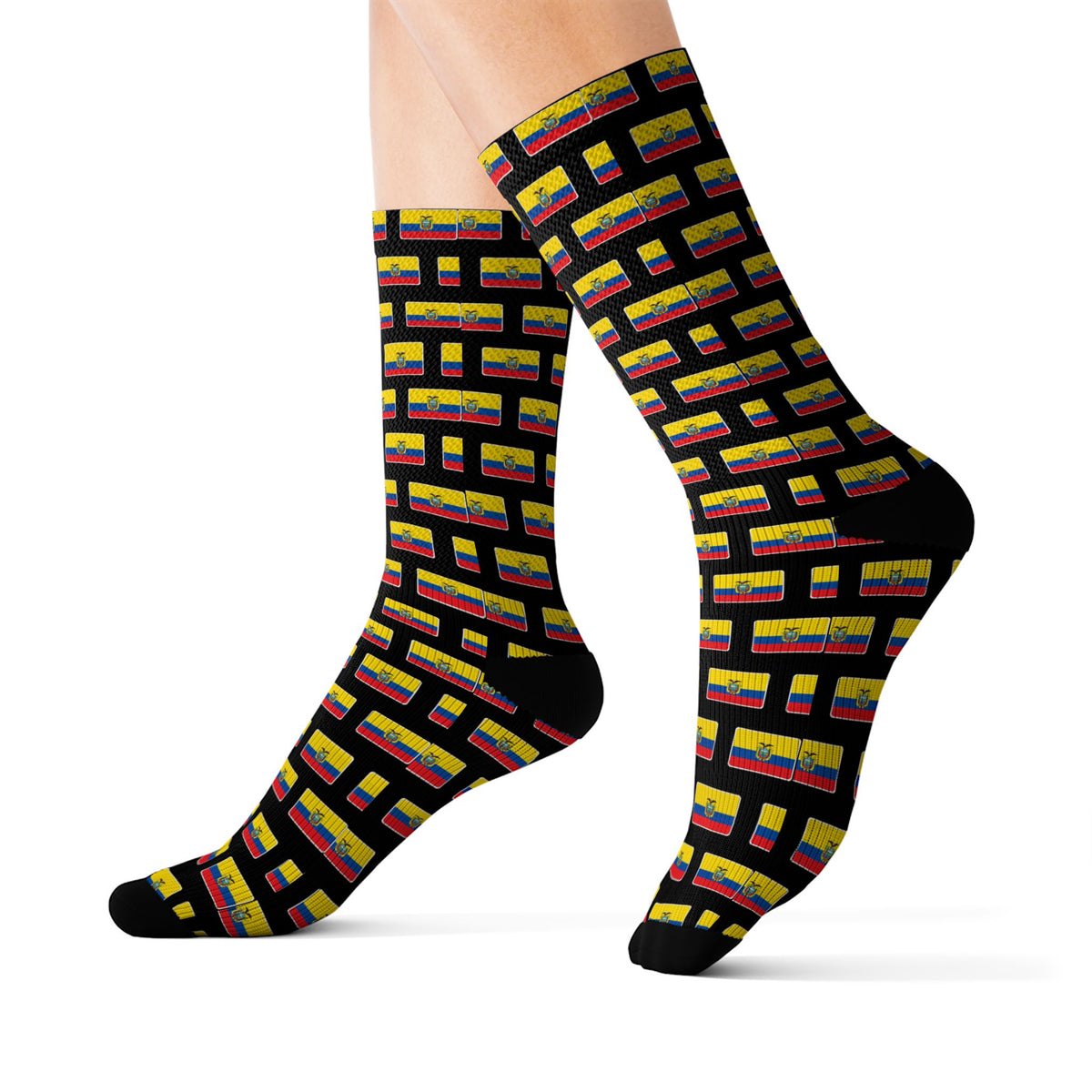 Ecuador Mission Flag Socks