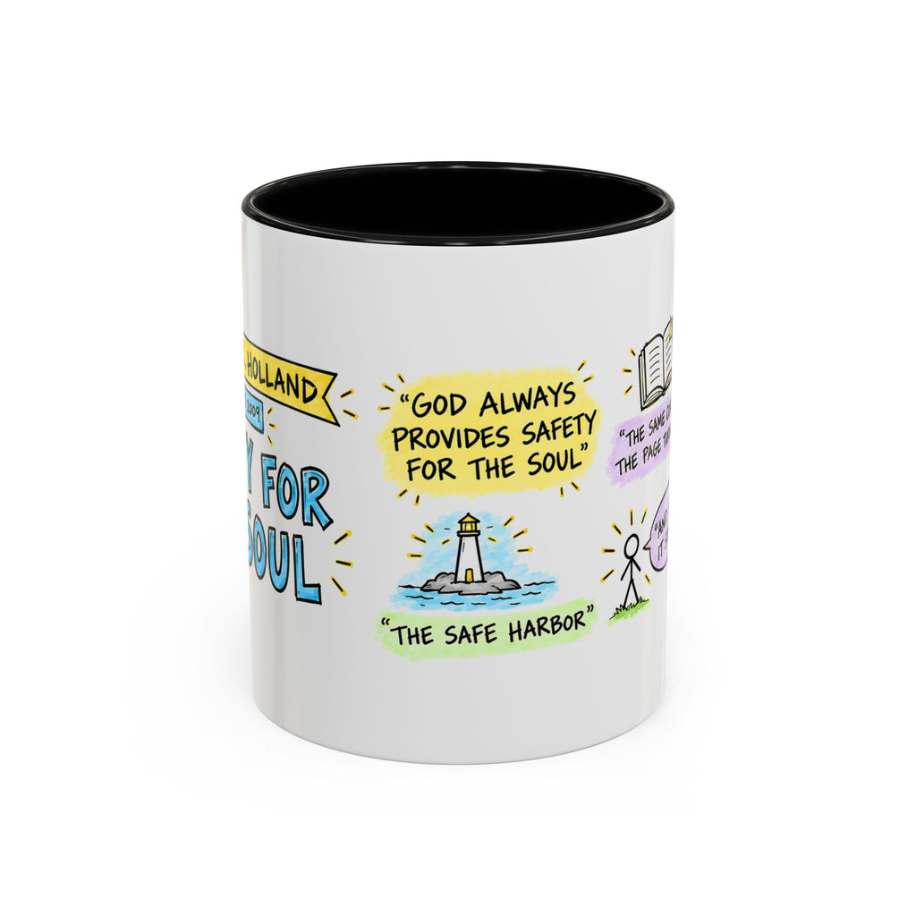 Safety for the Soul Sketch Note Mug — Jeffrey R. Holland