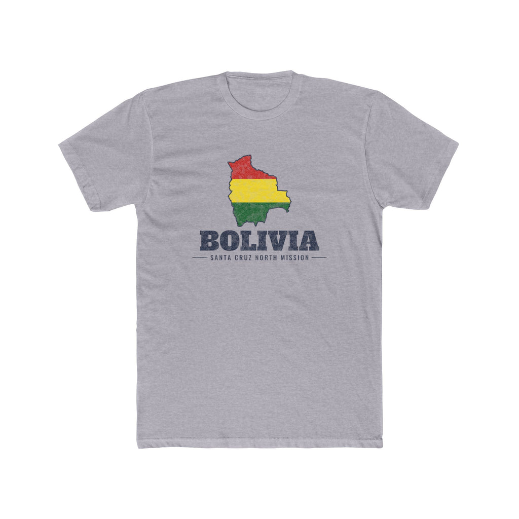 Bolivia Santa Cruz North Mission Flag Map Shirt