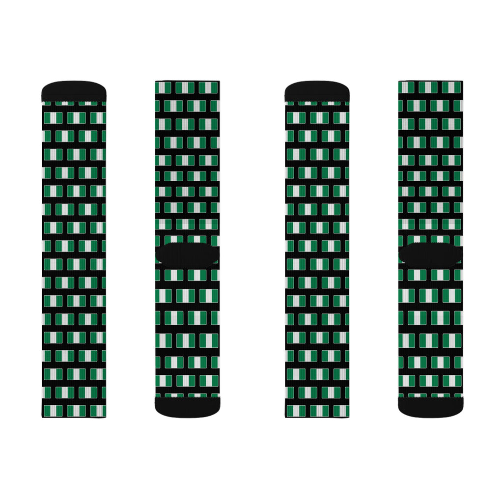 Nigeria Mission Flag Socks