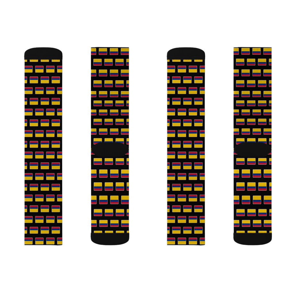 Colombia Mission Flag Socks