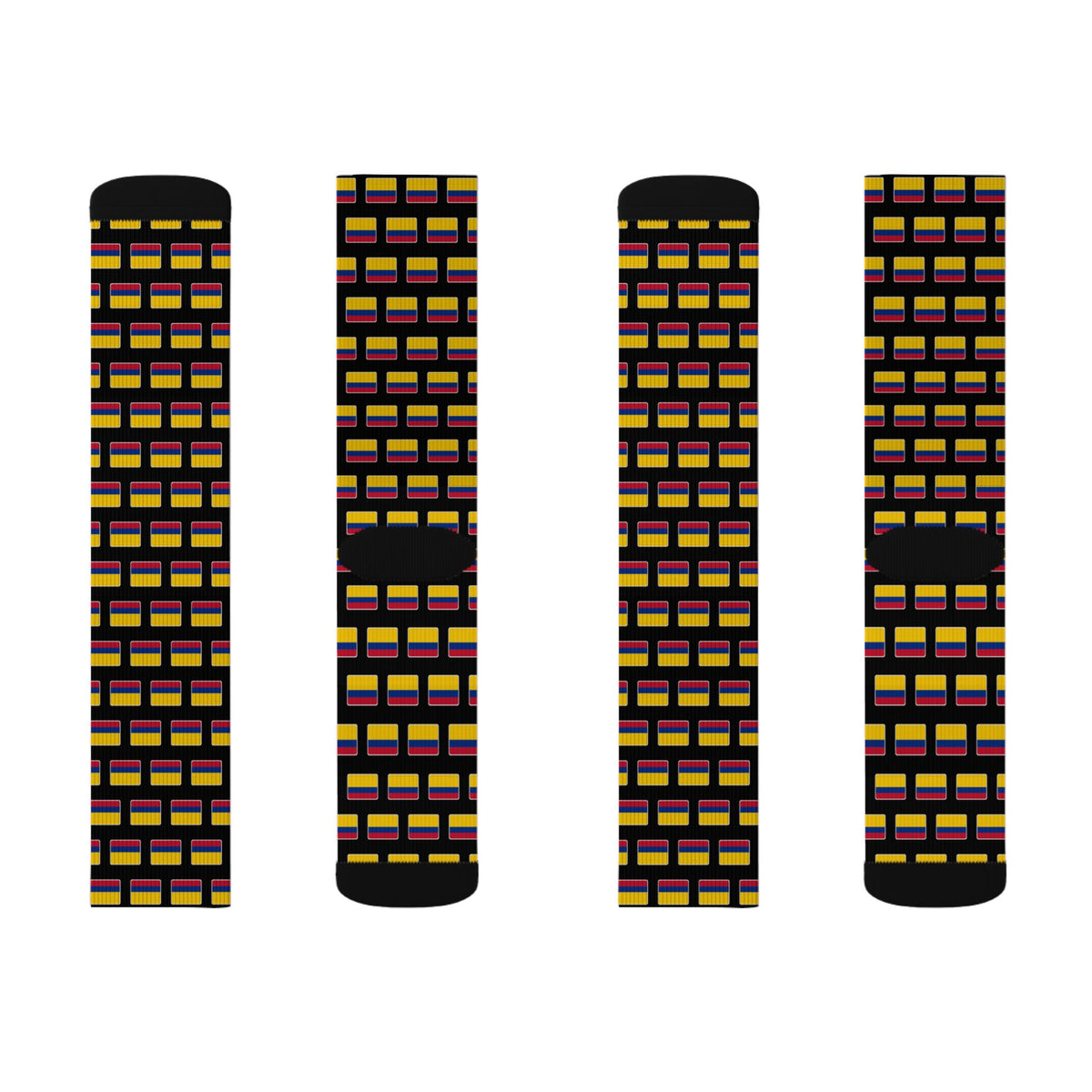 Colombia Mission Flag Socks