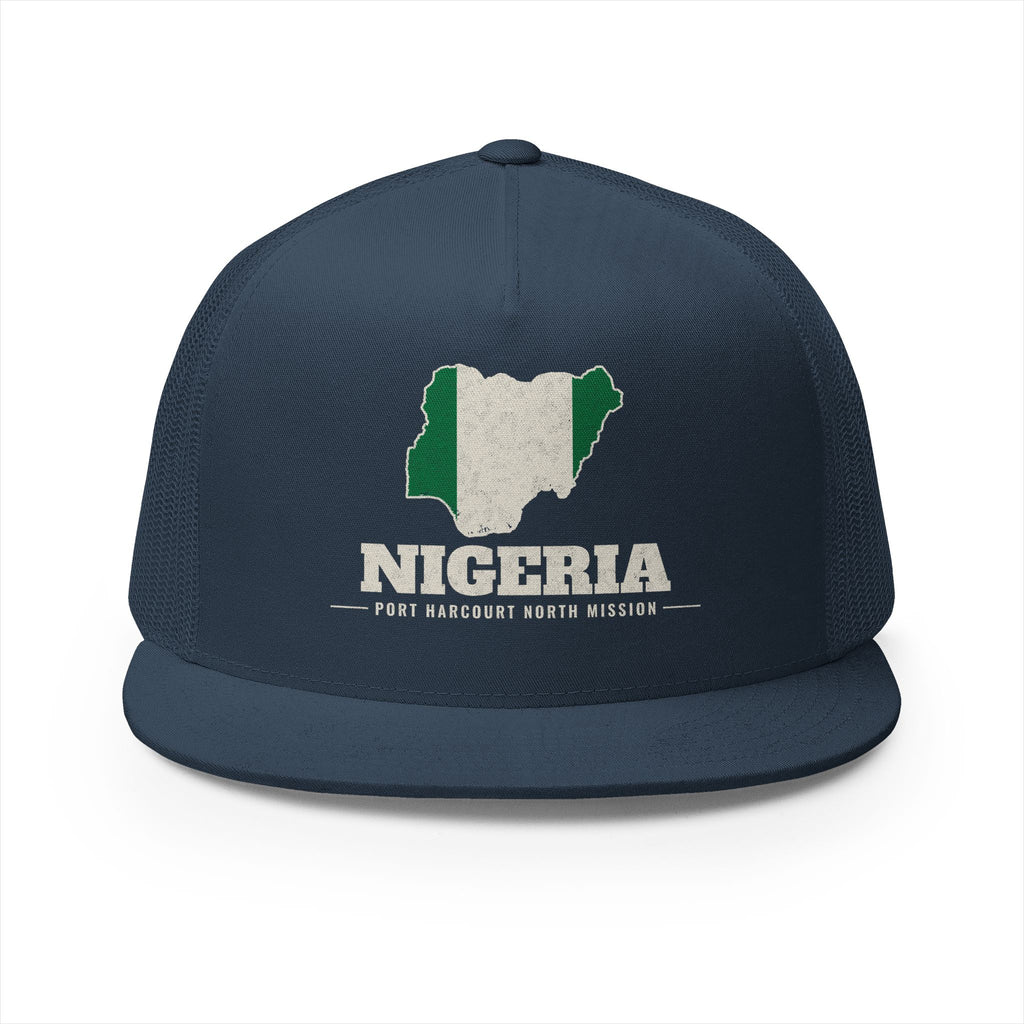 Nigeria Port Harcourt North Mission Flag Map Trucker Hat