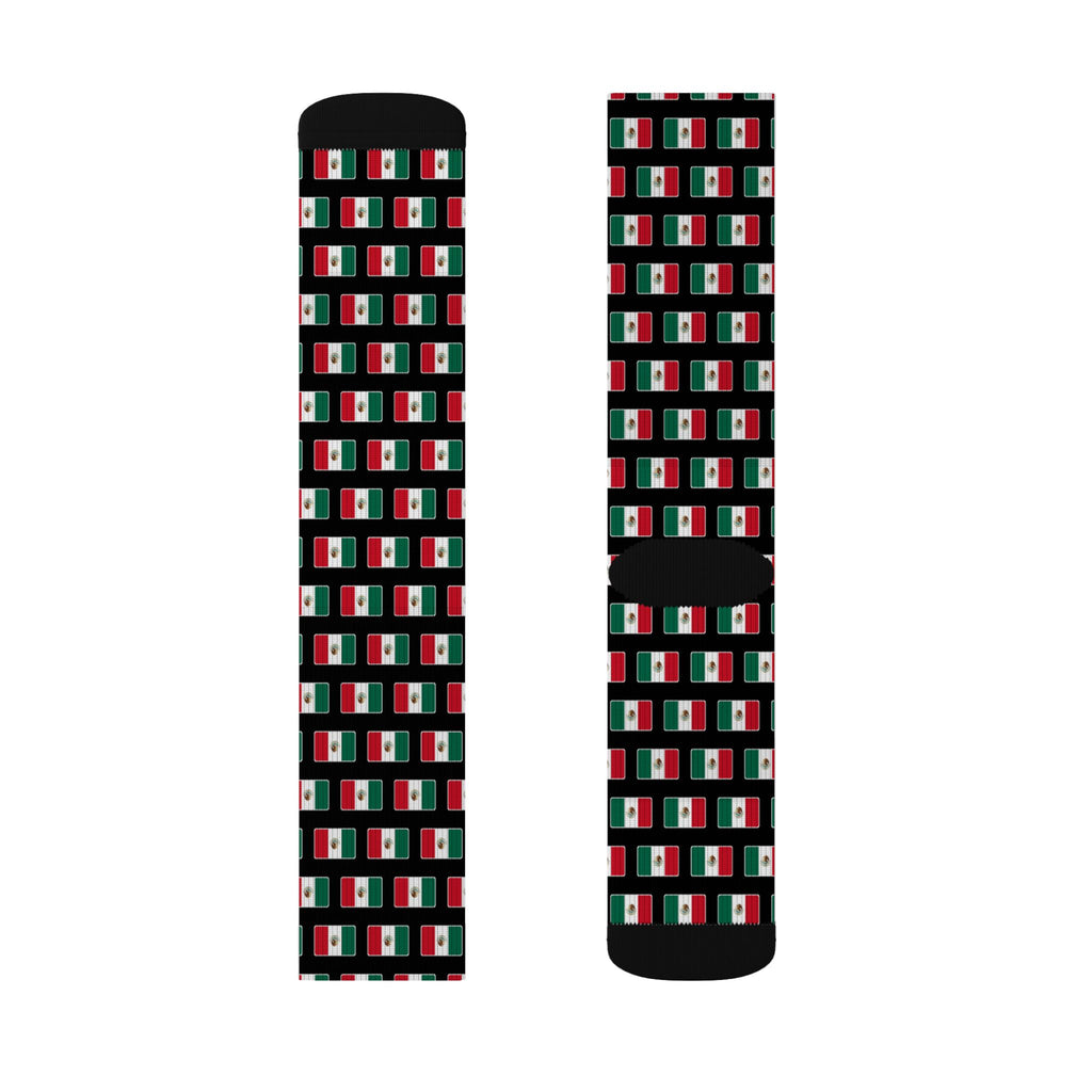 Mexico Mission Flag Socks